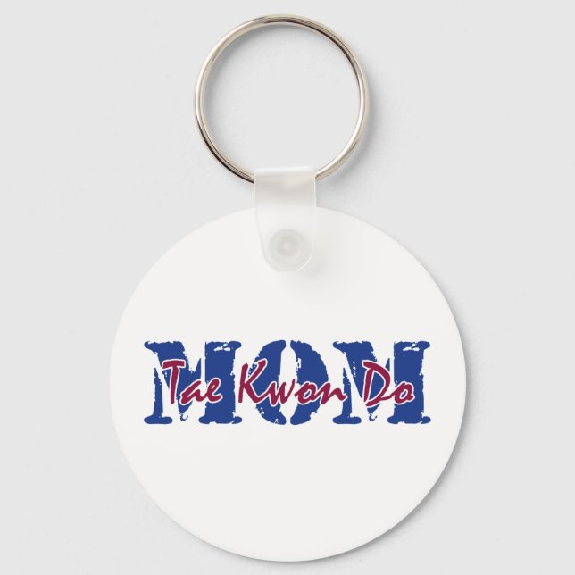 MOM Tae Kwon Do Key Ring (Front)
