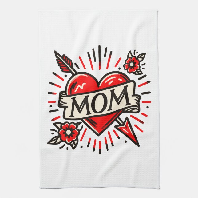 MOM TEA TOWEL (Vertical)