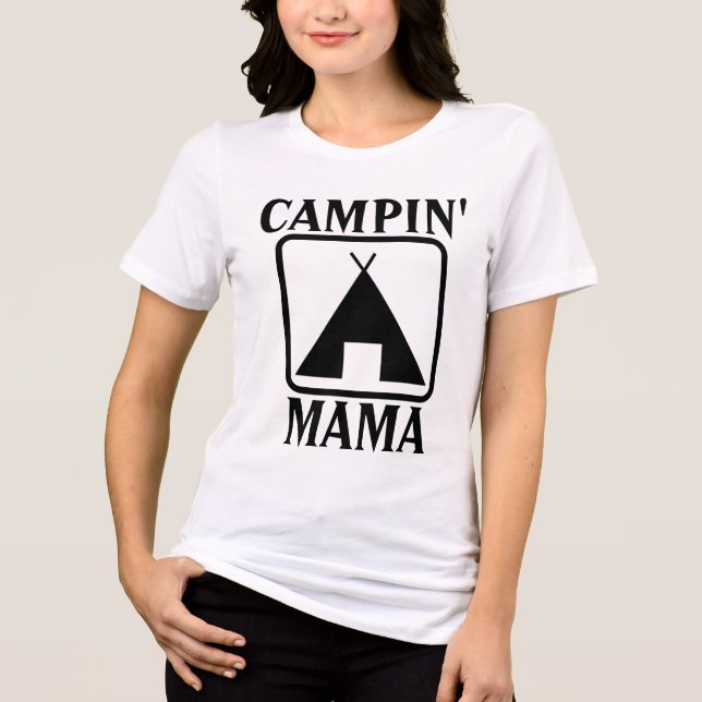 MOM TENT CAMPING T-Shirts (Front)