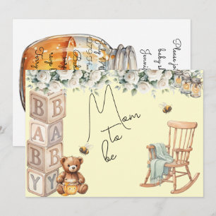 Mom To Be Baby Shower Digital Download Invitation