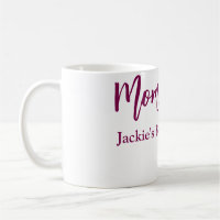 Mom to be baby shower name date pink simple minima