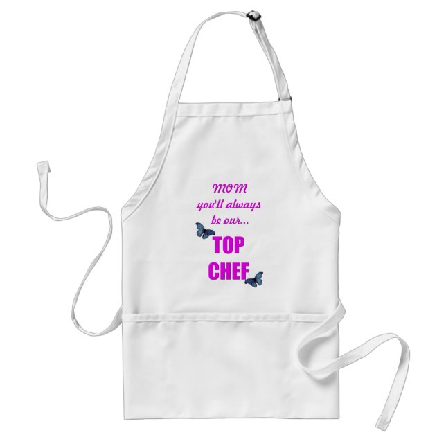 MOM...Top Chef Standard Apron (Front)