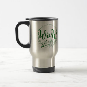 MOM upside down spells WOW! Travel Mug