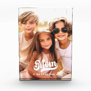 Mom we love you hearts mothers day photo block