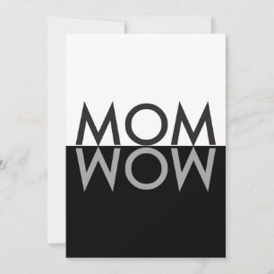 MOM wow PERSONALIZED CARD