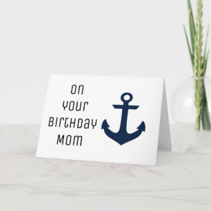 MOM YOU ARE THE **ANCHOR** THAT HOLDS US TOGETHER CARD