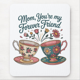 Mom, You’re My Forever Friend Mouse Mat