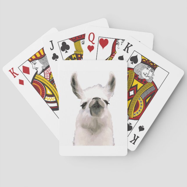 Moma Llama Playing Cards (Back)