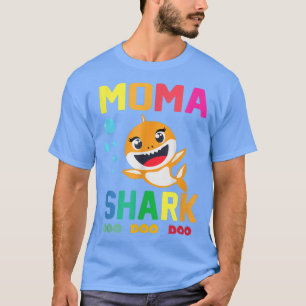 Moma Shark Moma Shark Lover Family Mothers Day568 T-Shirt