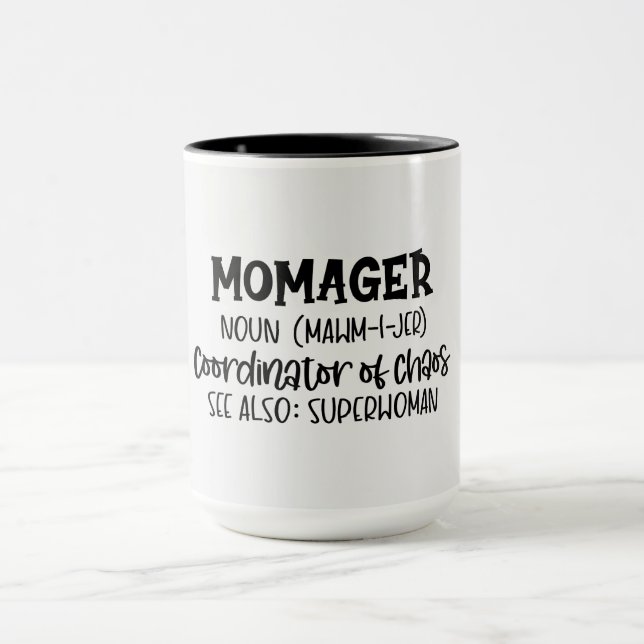 Momager Definition Mug (Center)