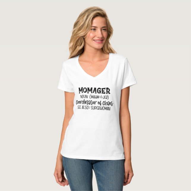 Momager  T-Shirt (Front Full)