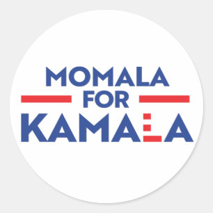 Momala for Kamala Harris Classic Round Sticker