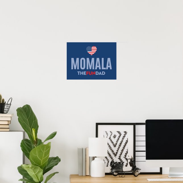 Momala Harris for President!  Poster (Home Office)