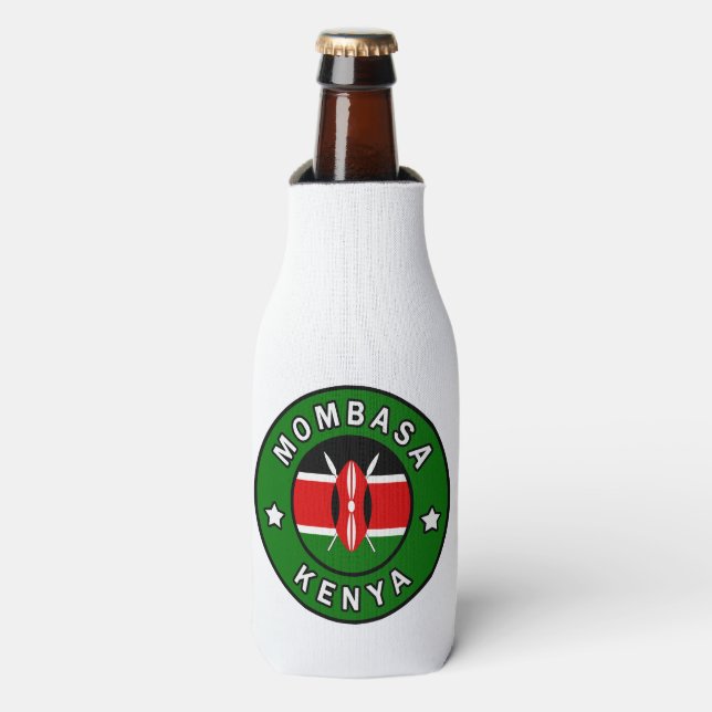 Mombasa Kenya Bottle Cooler (Bottle Front)