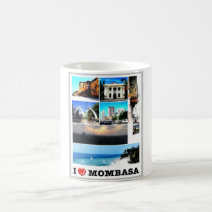 Mombasa - Kenya - I Love - Coffee Mug