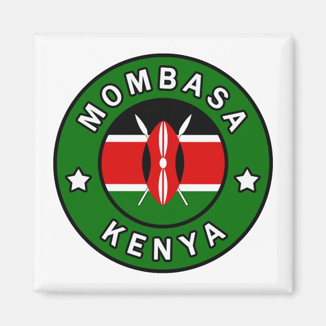 Mombasa Kenya Magnet (Front)
