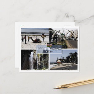 Mombasa - Kenya - Mosaic - Postcard