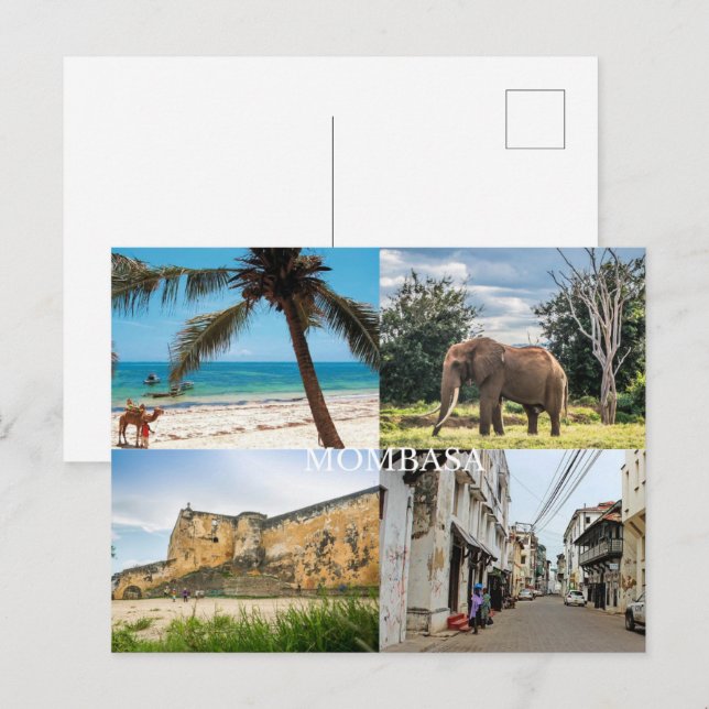 Mombasa Postcard (Front/Back)