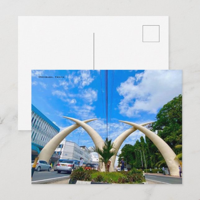 Mombasa Postcard (Front/Back)