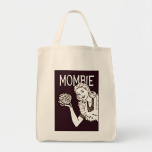 Mombie Retro Zombie Tote Bag