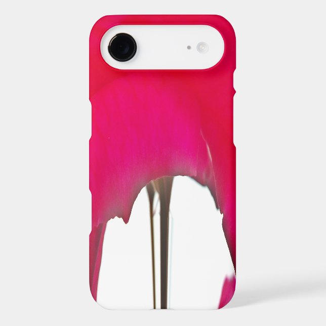 Moment Captured: A Red Rose Petal Elegance (Back)