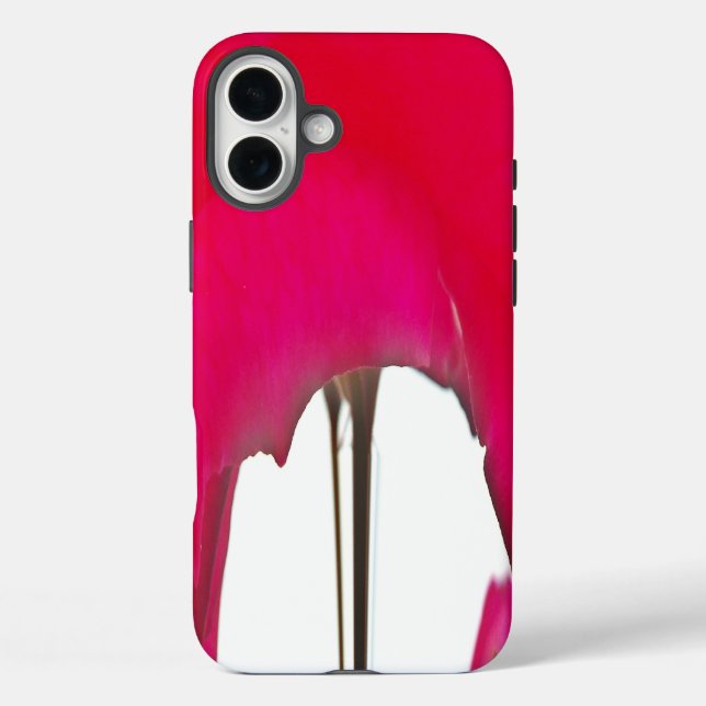 Moment Captured: A Red Rose Petal Elegance Case-Mate iPhone Case (Back)