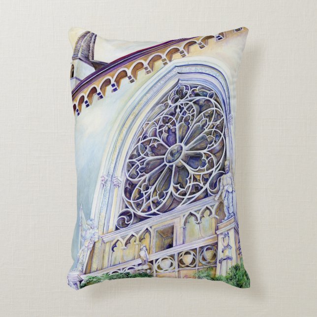 Moment in Budapest Decorative Cushion (Front(Vertical))