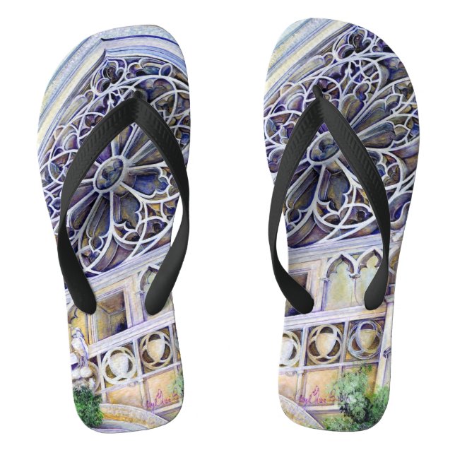 Moment in Budapest Flip Flops (Footbed)