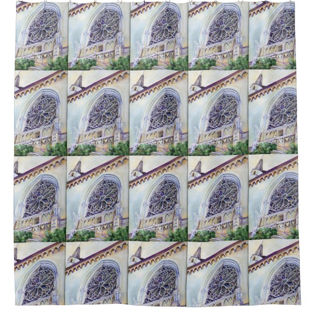 Moment in Budapest Shower Curtain (Front)