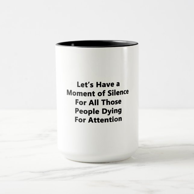 Moment of Silence Mug (Center)