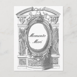 Momento Mori postcard