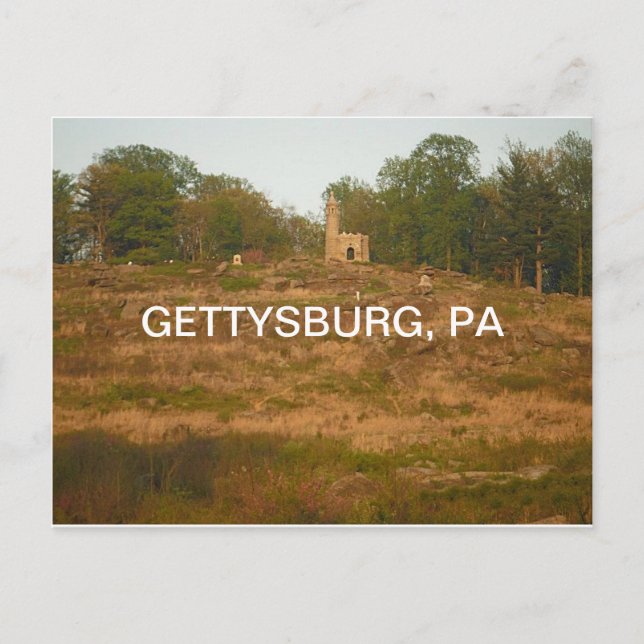 momentos from Gettysburg, PA Postcard (Front)