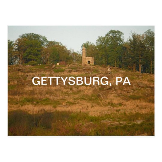momentos from Gettysburg, PA Postcard