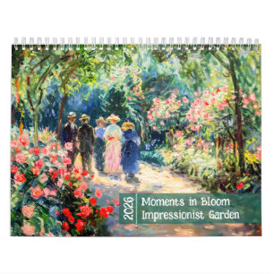 Moments in Bloom – 2027 Impressionist Garden Calen Calendar