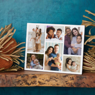 Moments in Focus: Customisable 6 Photo Collage Plaque