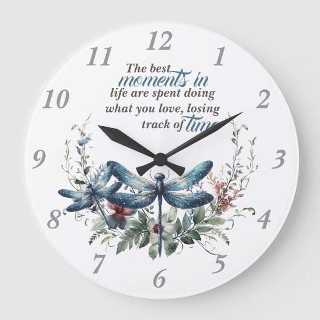 Moments in Time Large Clock (Front)