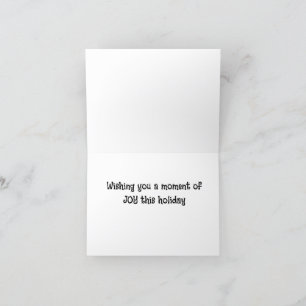 Moments of Joy Holiday Card