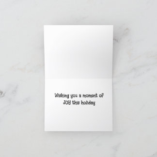 Moments of Joy Holiday Card