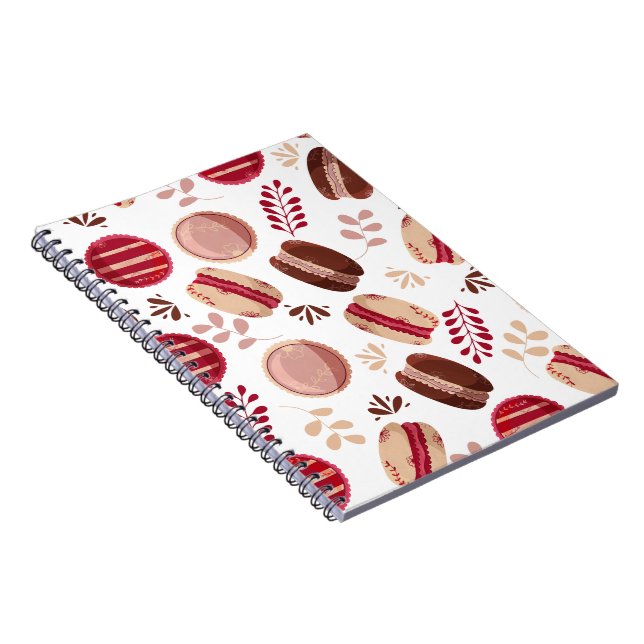 Moments of Sweetness: Notes Among Macarons Notebook (Right Side)