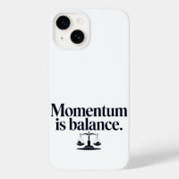 Momentum is Balance - Typography