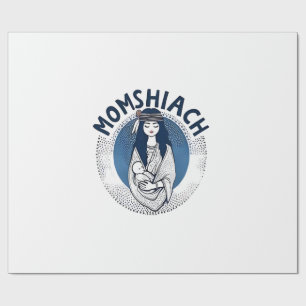 Momhiach Jewish Hanukkah 2025 Mum Jew  Wrapping Paper