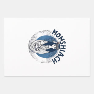 Momhiach Jewish Hanukkah 2025 Mum Jew  Wrapping Paper Sheet