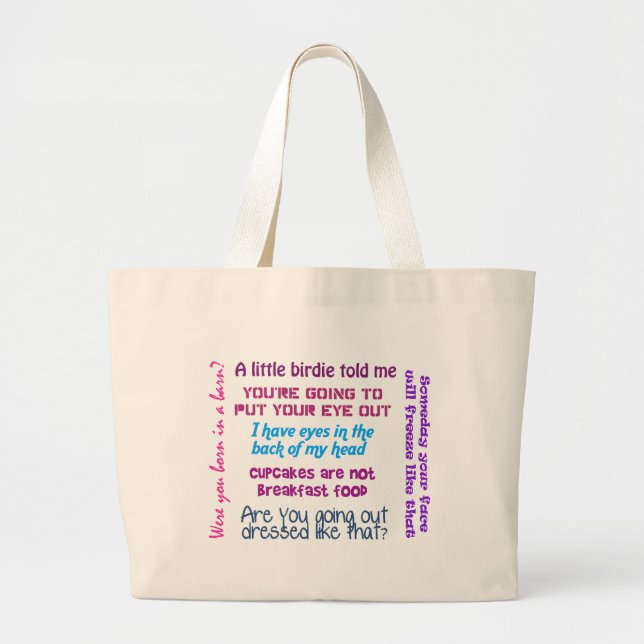 Momism Tote Bag (Front)