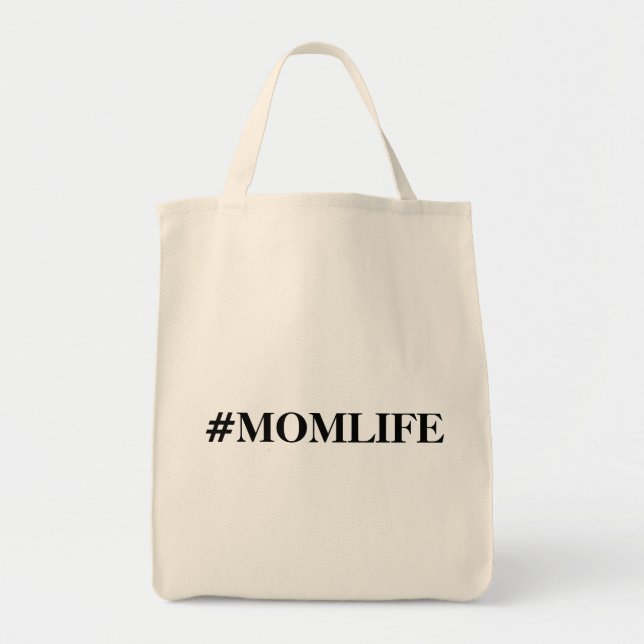 #MomLife Tote Bag (Front)