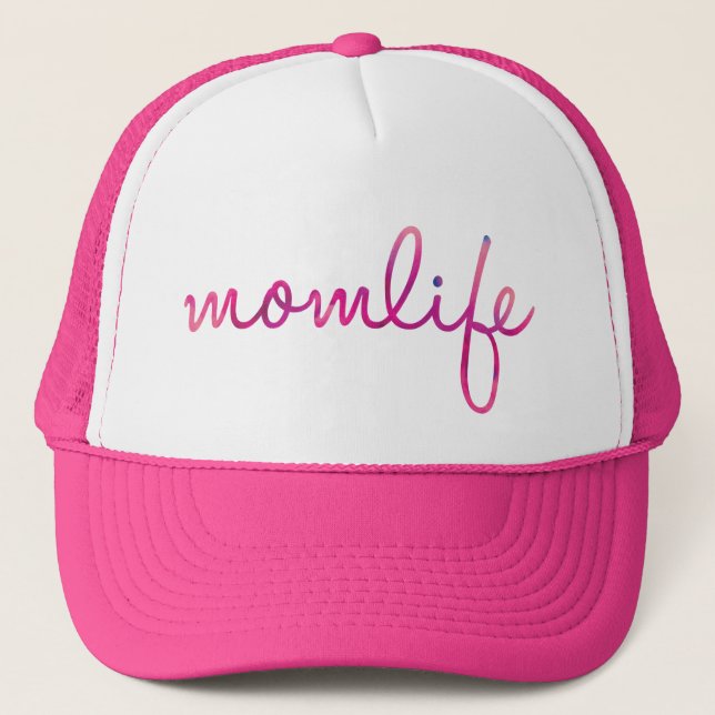 MomLife Trucker Hat (Front)
