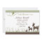 Momma and Baby Deer Shower Invitations
