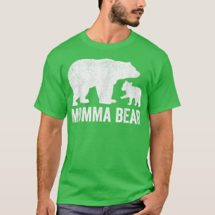 Momma Bear Mothers Day Shirts, Funny Cub Kid Grand T-Shirt