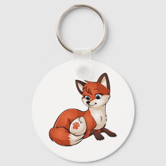 Momma Fox Keychain