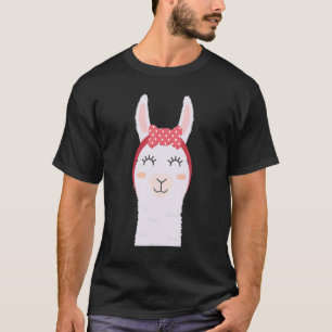 Momma Llama Alpaca Boy Girl Kids T-Shirt