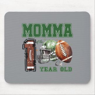 Momma Of The 1 Year Old Football Lover 1st Mouse Mat